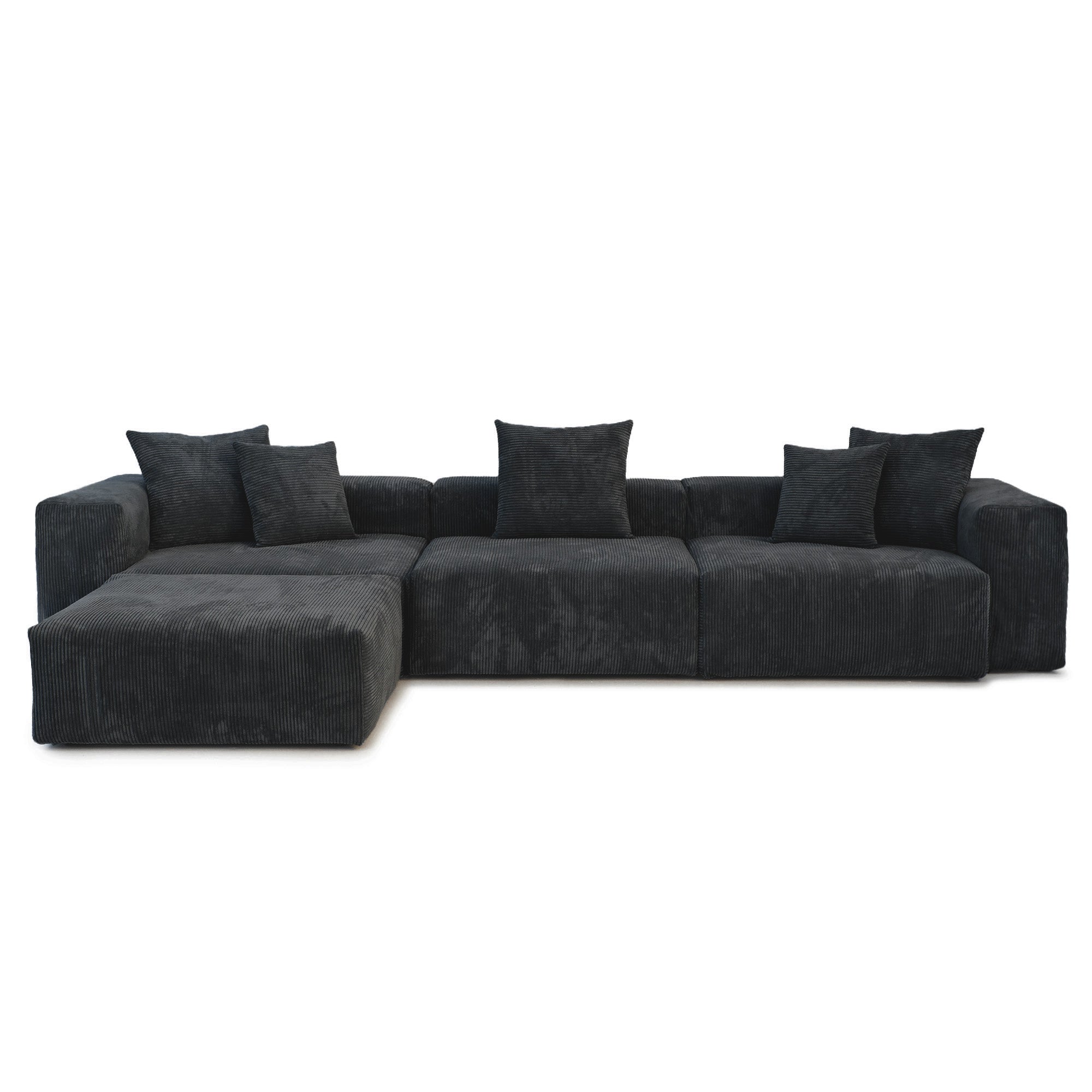 Mavi Corduroy Sectional