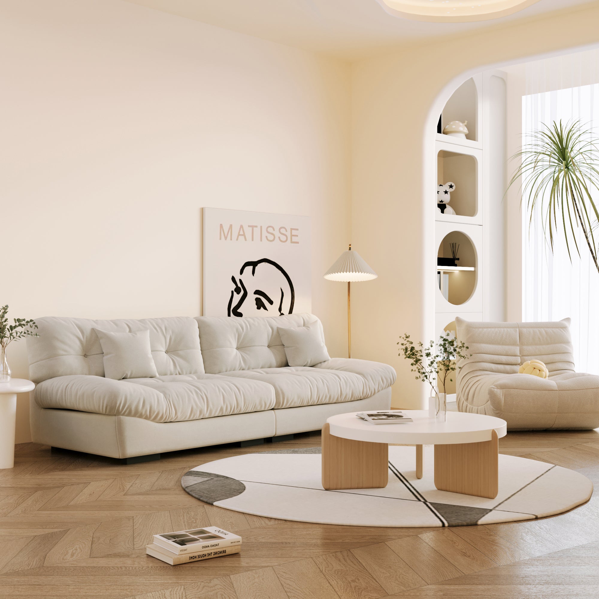Munro Suede Sofa
