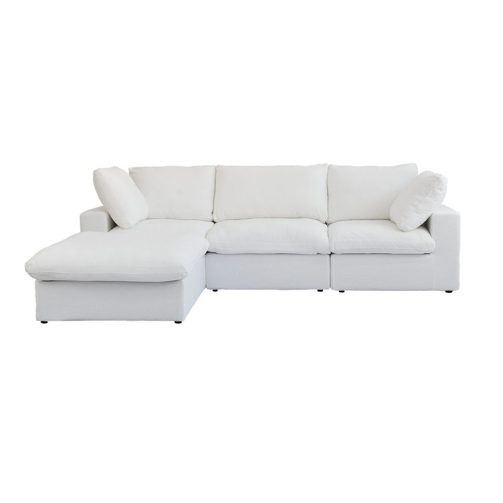 Kylar Cloud Three Seater Sofa + Ottoman