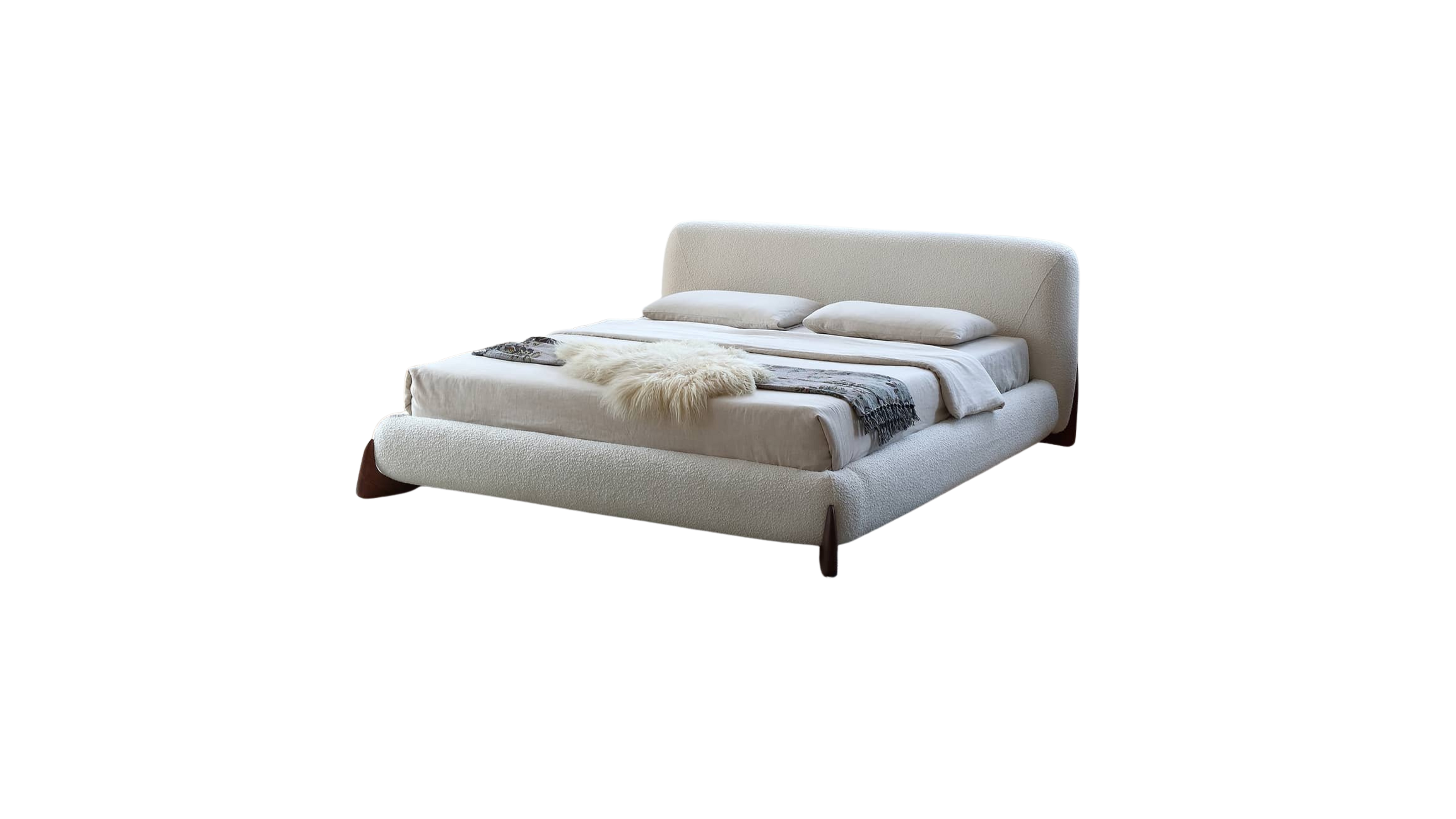 Emman Boucle Bed