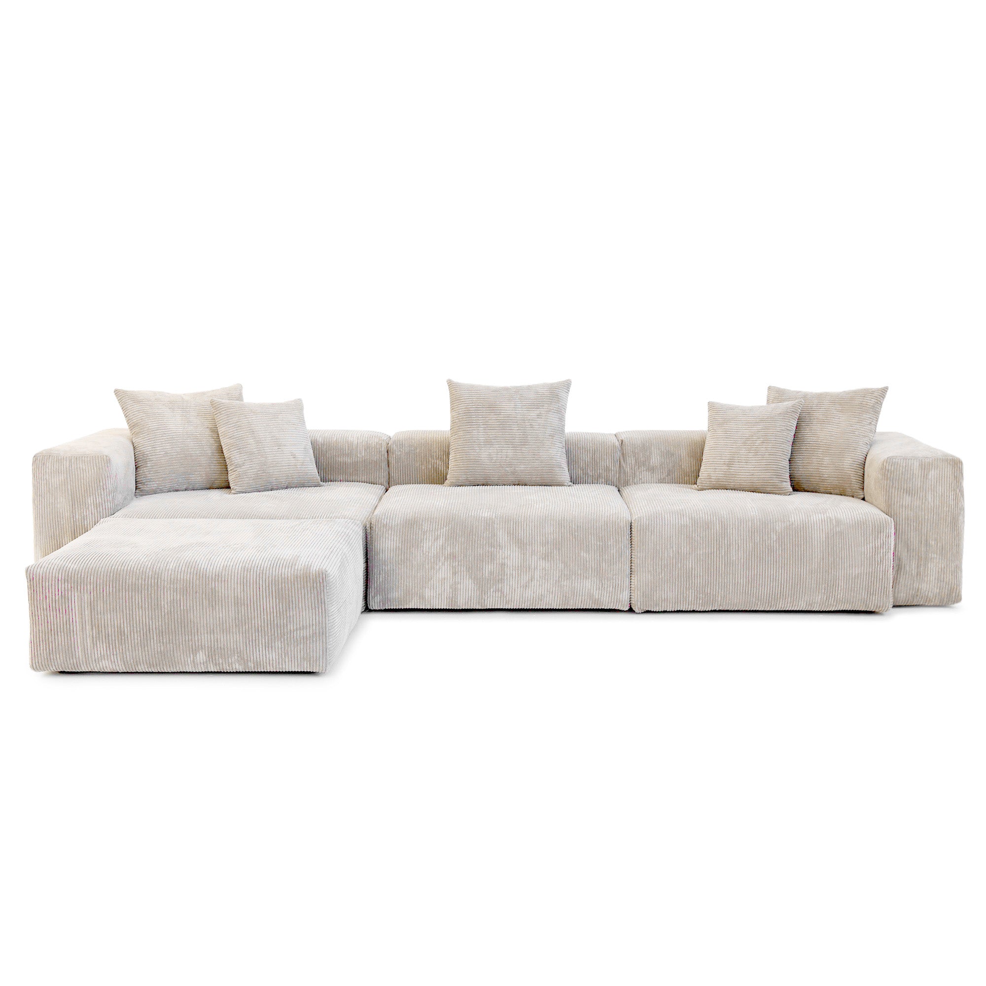 Mavi Corduroy Sectional