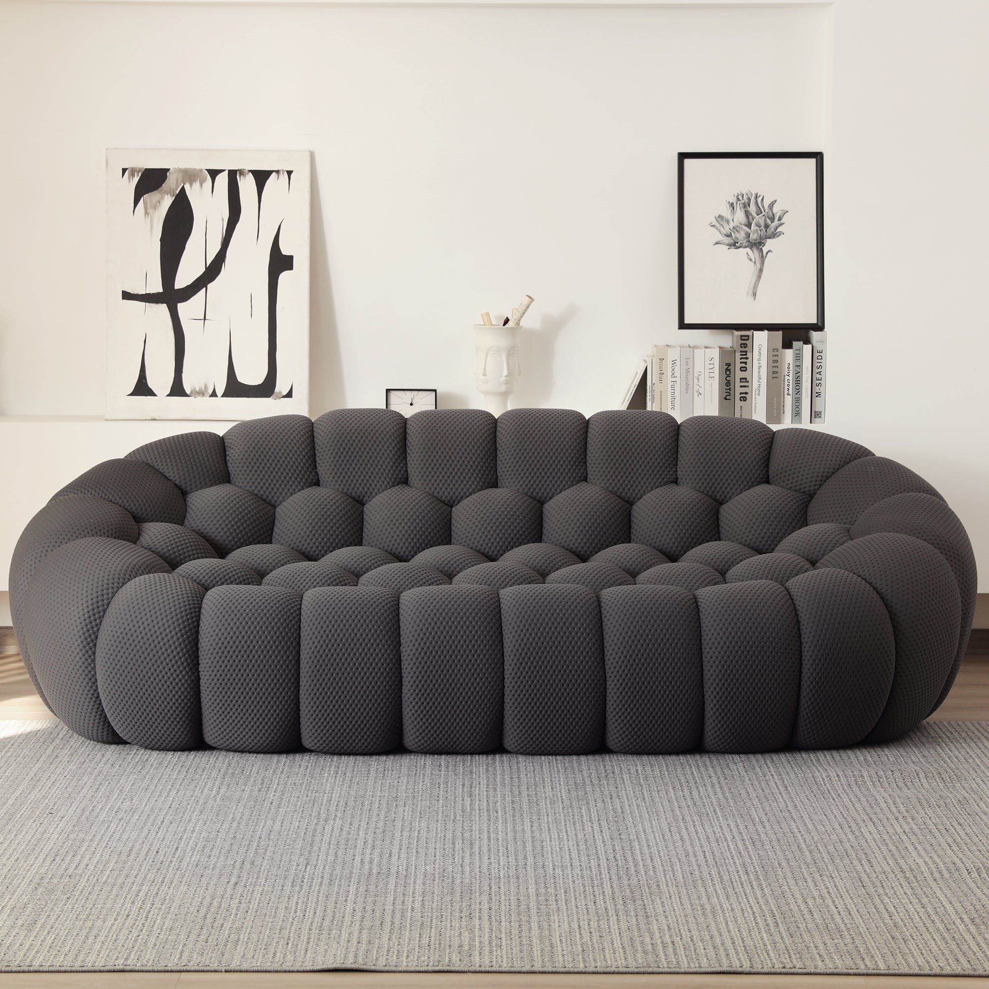 Oslo Bubble Three Seater Sofa