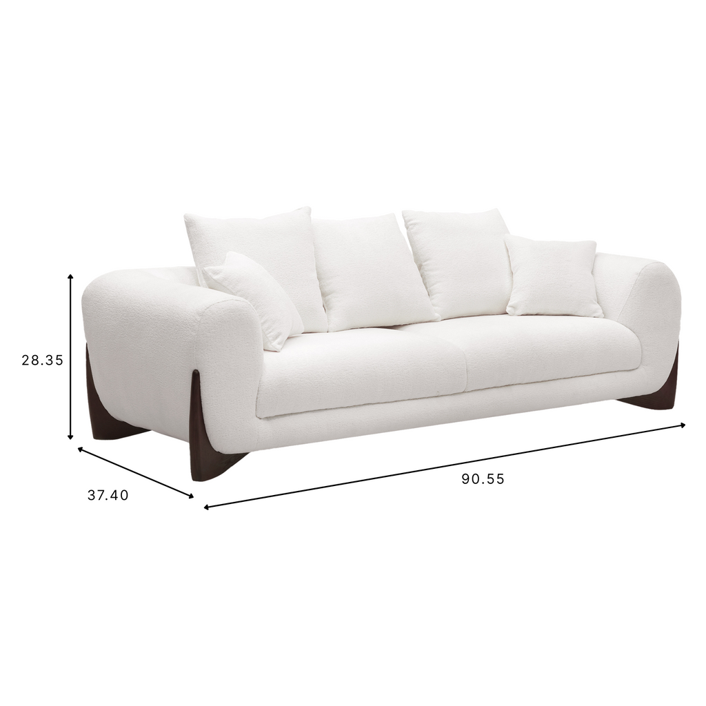 Emma Teddy Boucle Sofa