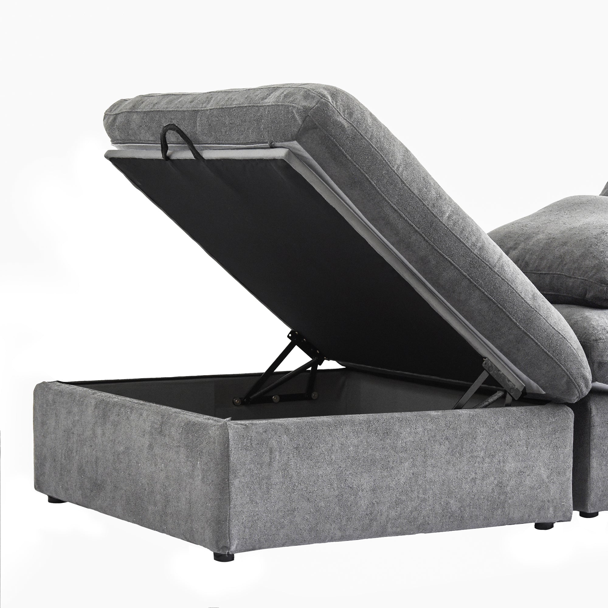 Kylar Cloud Three Seater Sofa + Ottoman
