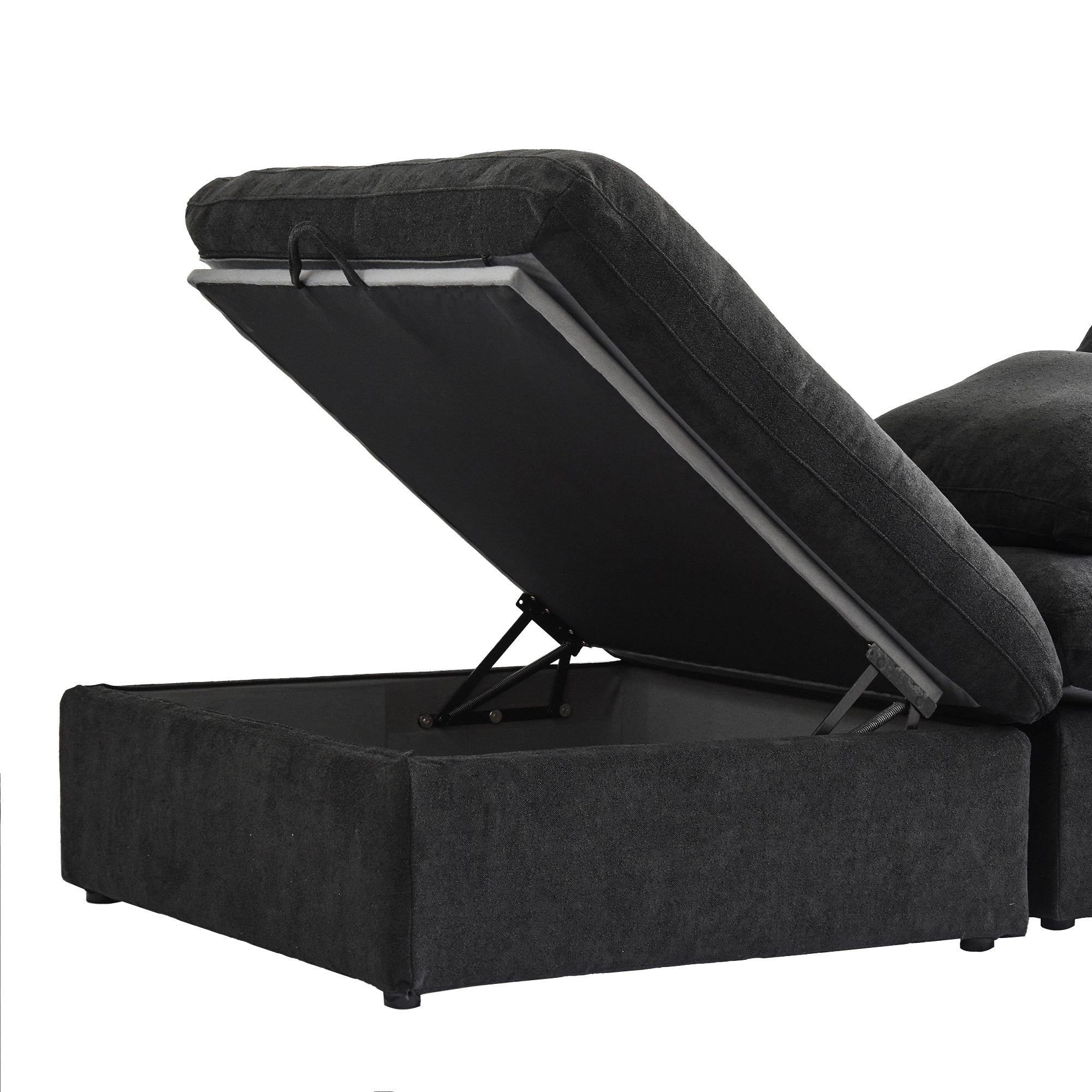 Kylar Cloud Three Seater Sofa + Ottoman