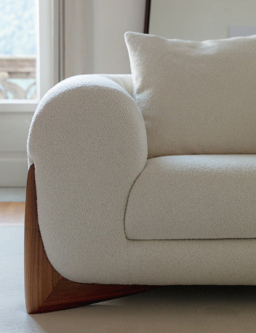 Emma Teddy Boucle Sofa
