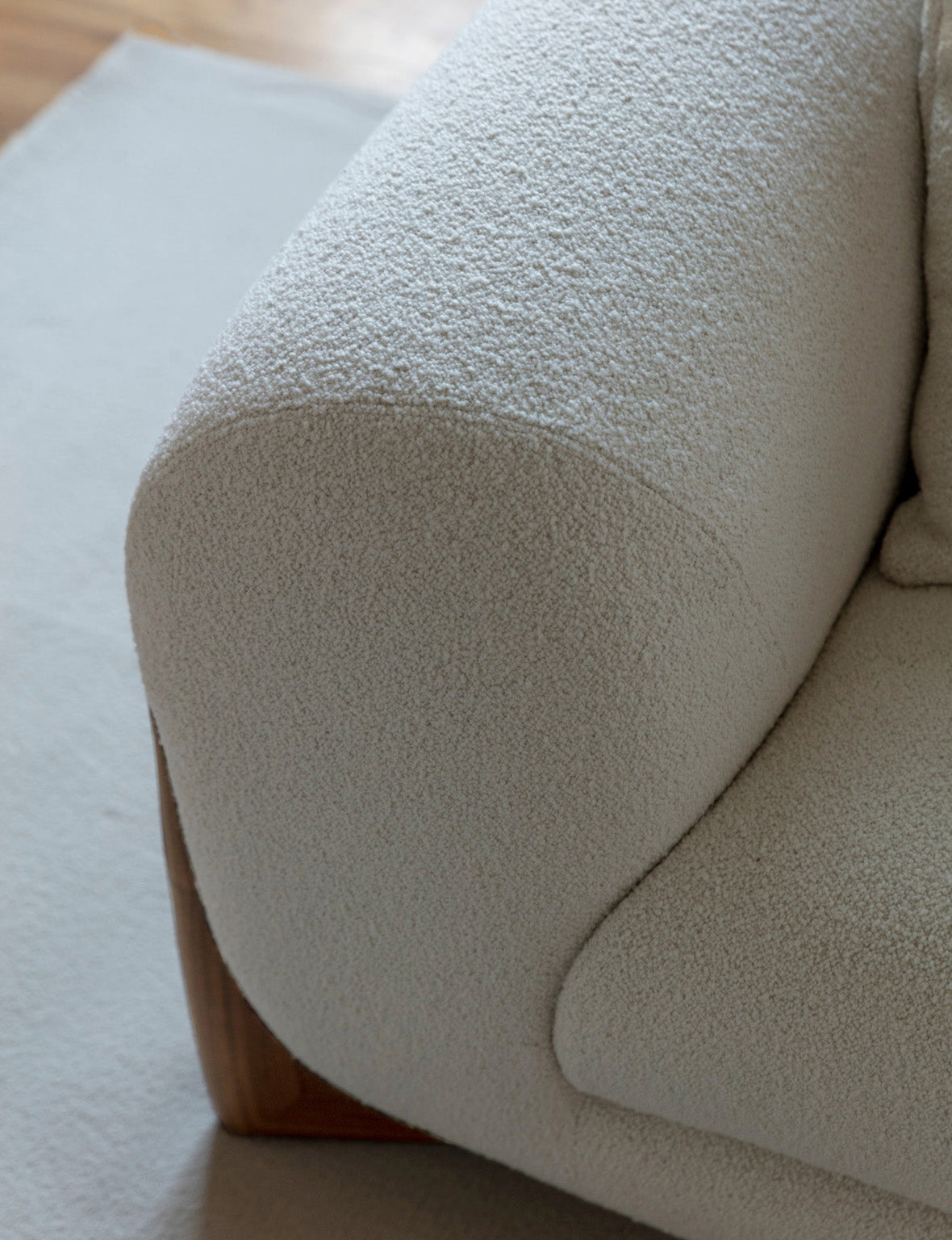 Emma Teddy Boucle Sofa
