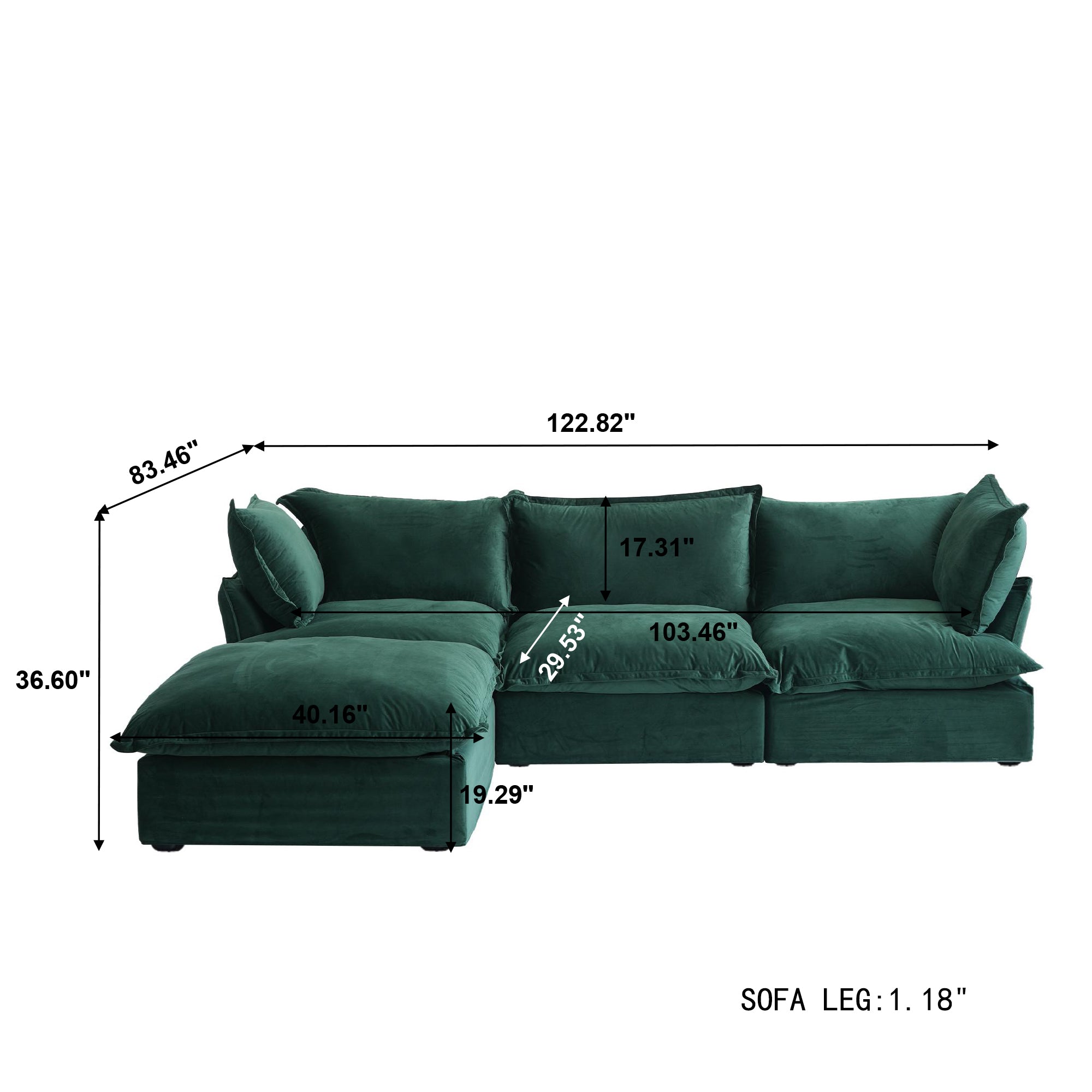 Tana Chaise Sectional