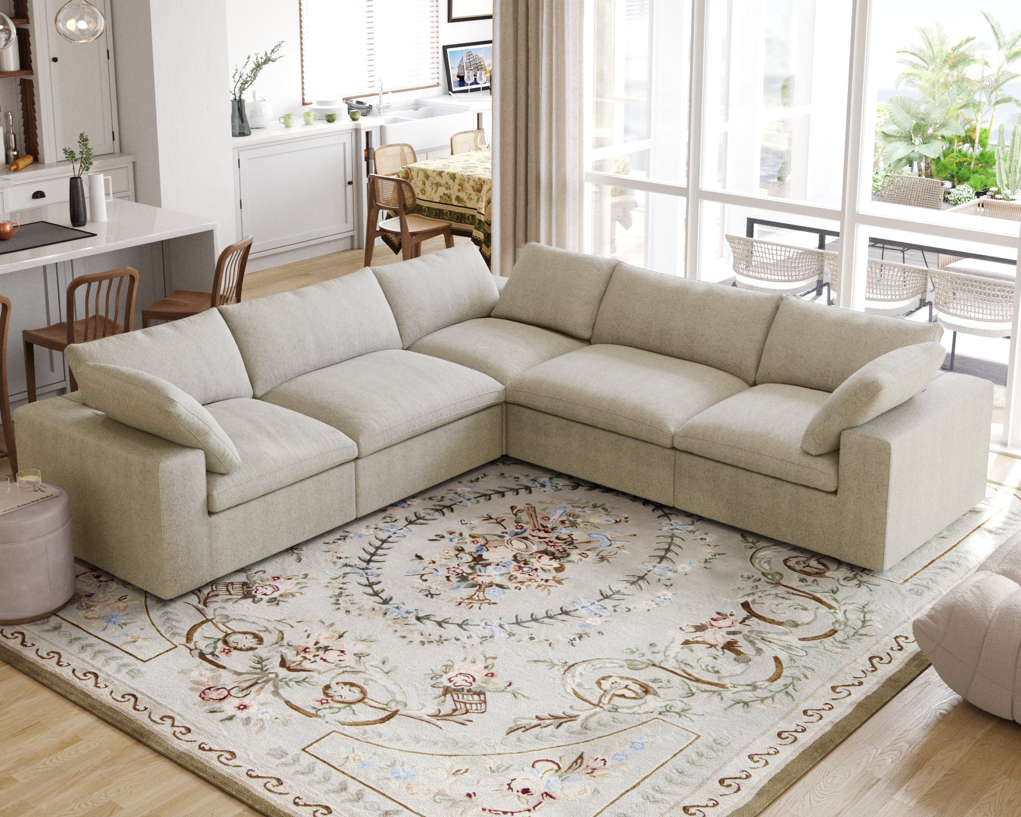 Kylar Cloud Five Seater Sofa