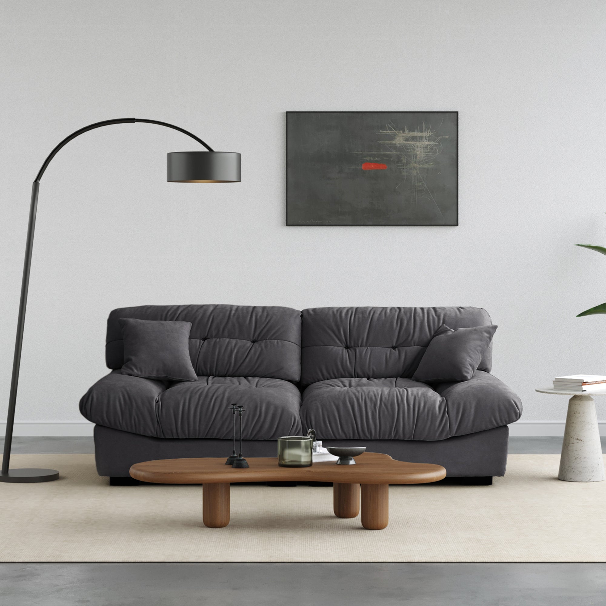 Munro Suede Loveseat